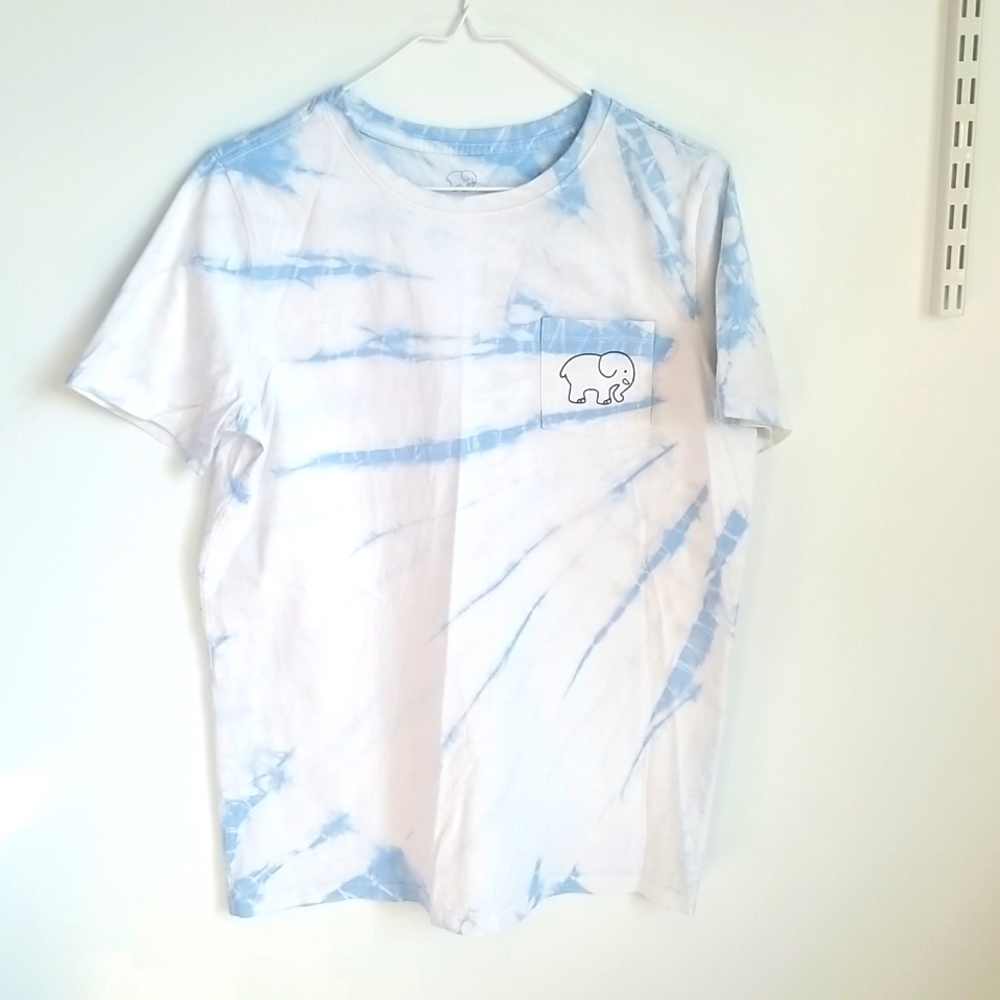 Ivory Ella Short Sleeve Pocket Tee Medium